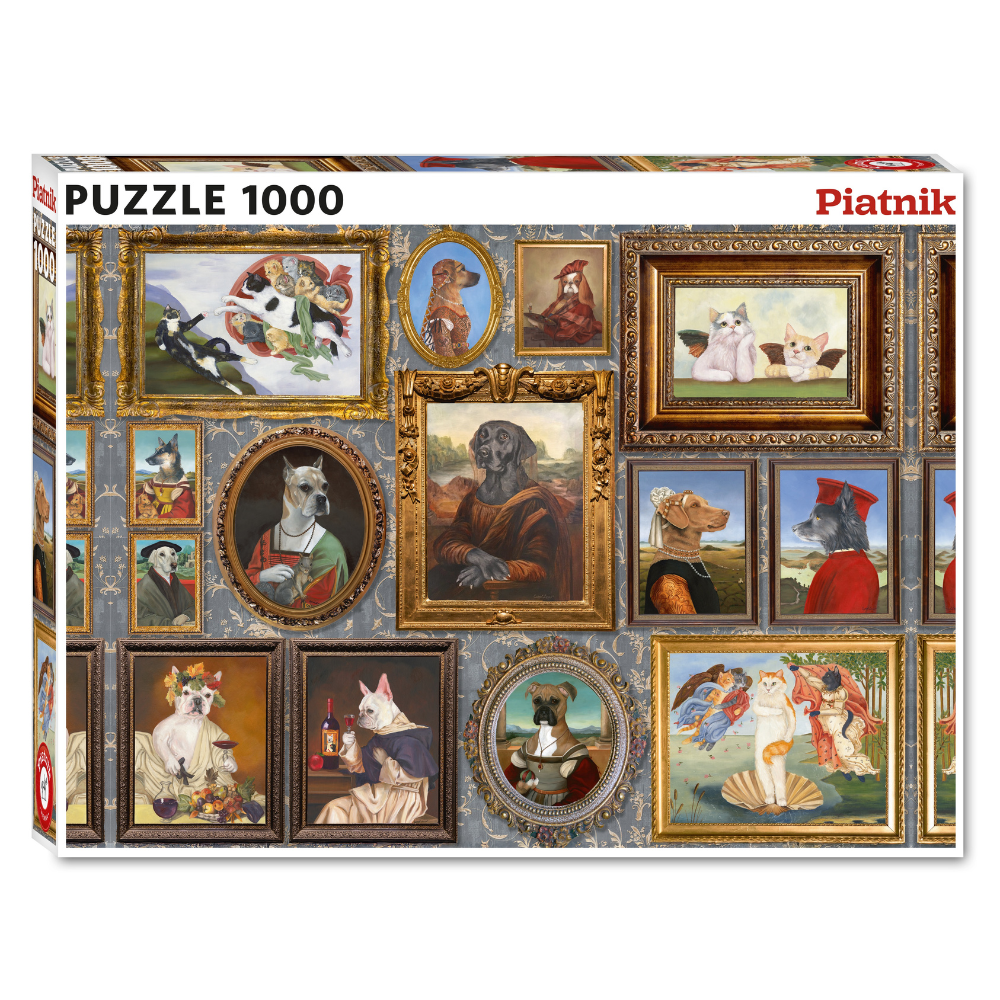 Renaissance Menagerie Gallery 1000 Piece Jigsaw Puzzle