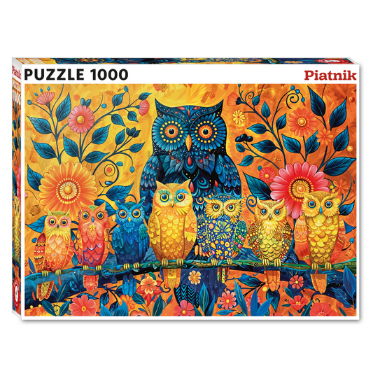 Owls 1000 Piece Jigsaw Puzzle