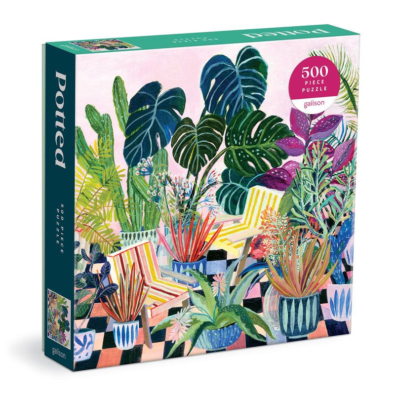 Potted 500 Piece Jigsaw Puzzle