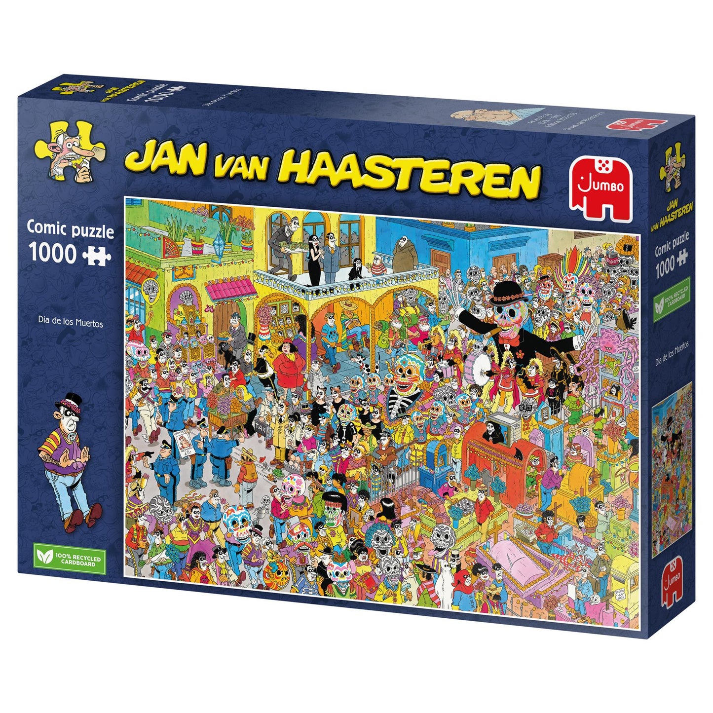Jan Van Haasteren's Dia de los Muertos (Day of the Dead) 1000 piece jigsaw puzzle