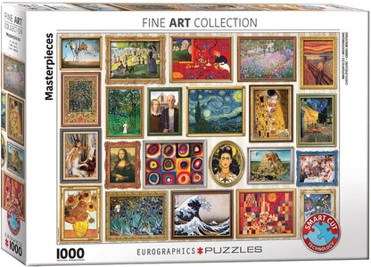 Fine Art Collage 1000 Piece Jigsaw Puzzle
