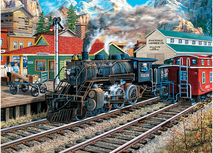 The Old Depot Station 1000 Piece Jigsaw Puzzle