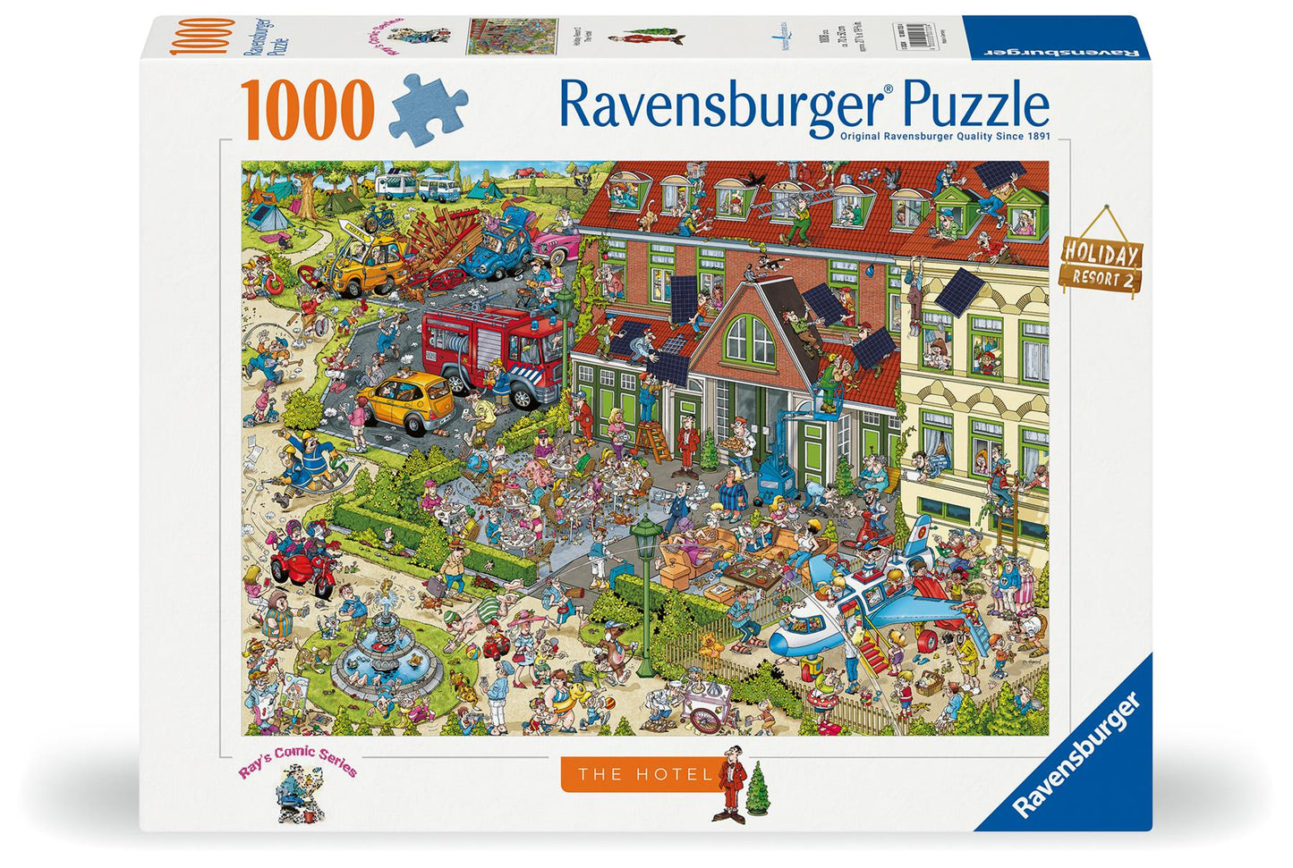Ray’s comic Series – Holiday Resort No.2 The Hotel 1000 Piece Jigsaw Puzzle