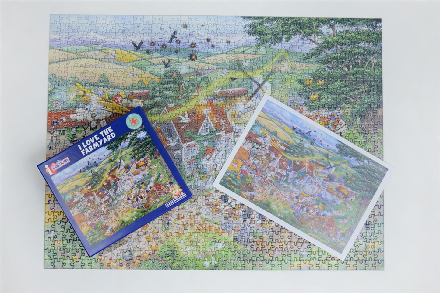 Mike Jupp I Love the Farmyard 1000 Piece Jigsaw Puzzle