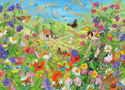 Wildlife Meadow 1000 Piece Jigsaw Puzzle