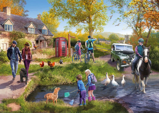 Country Afternoon 1000 Piece Jigsaw Puzzle