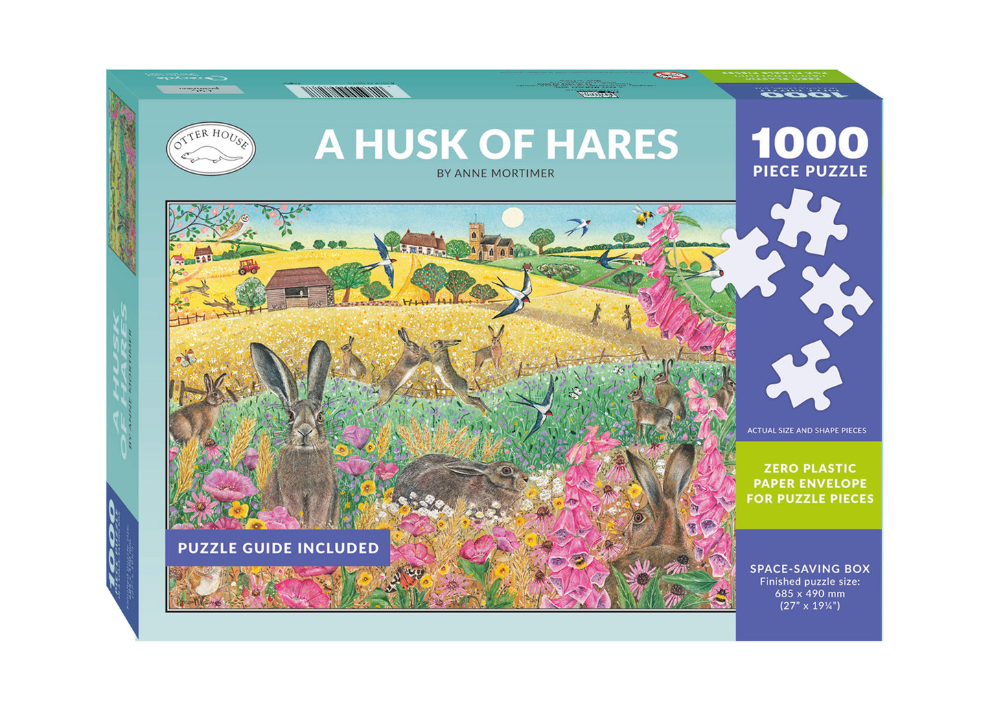 A Husk of Hares 1000 Piece Jigsaw Puzzle