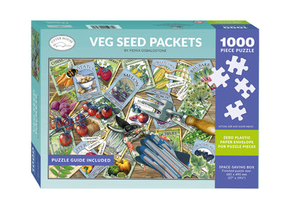 Veg Seed Packets 1000 Piece Jigsaw Puzzle