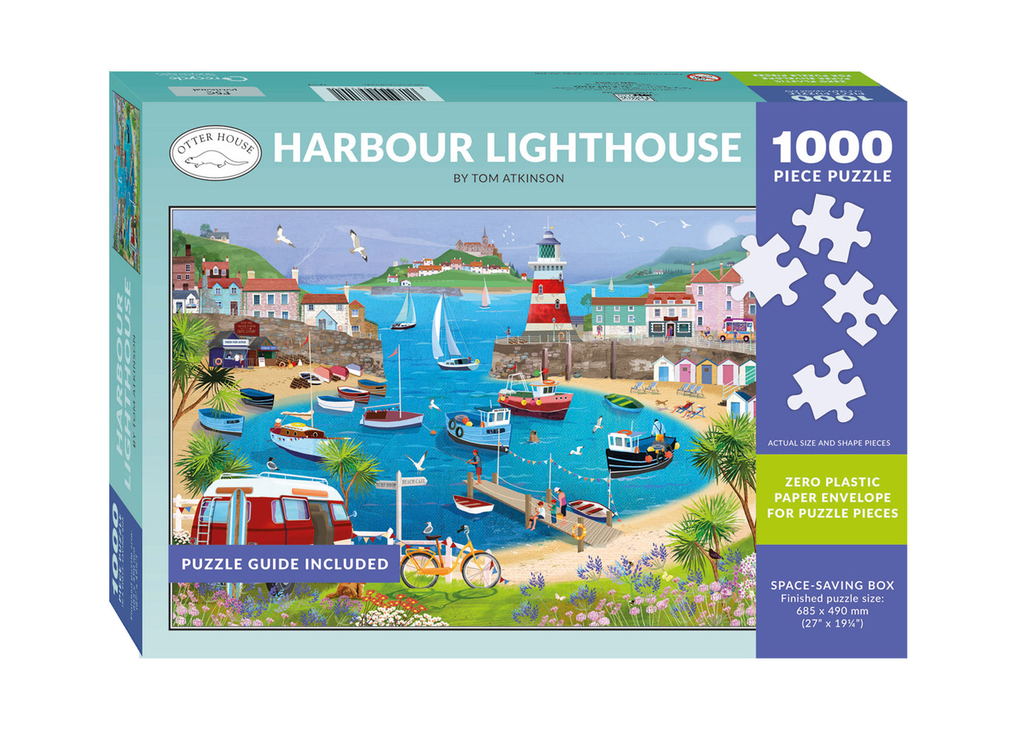 Harbour Lighthouse 1000 Piece Jigsaw Puzzle