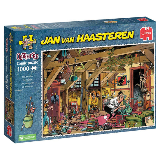 Jan Van Haasteren Old timers bachelor 1000 piece jigsaw box