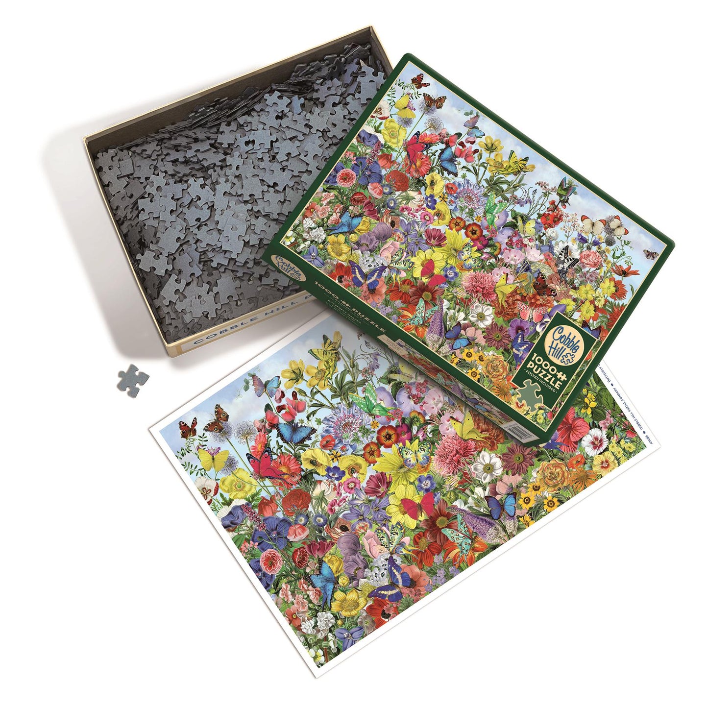 Butterfly Garden 1000 Piece Jigsaw Puzzle