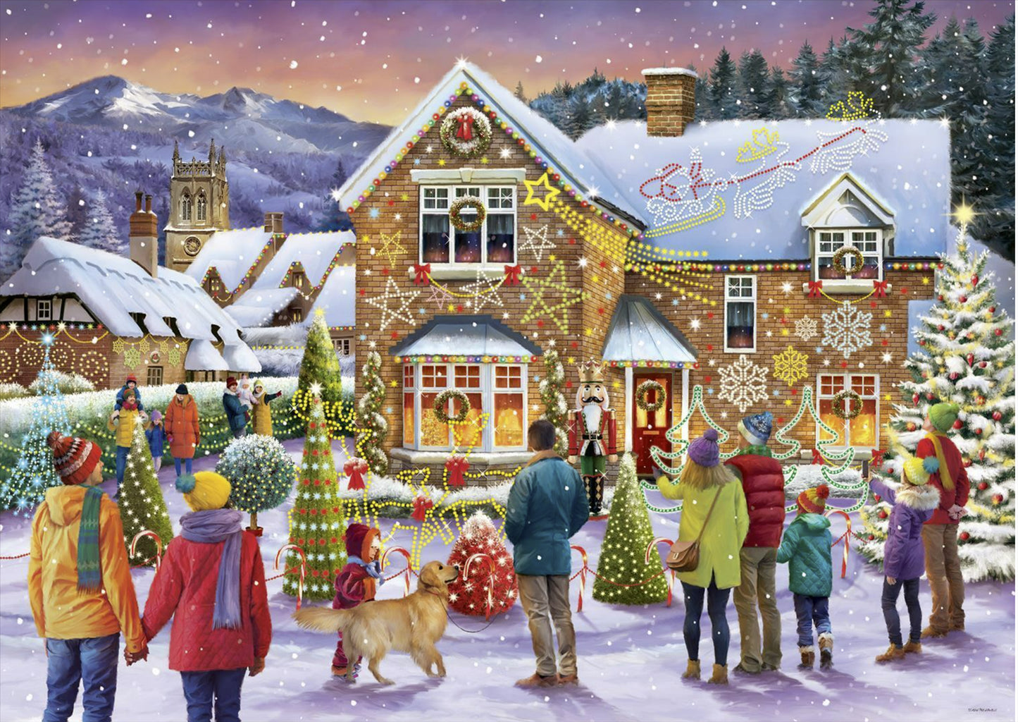 Dressed Up for Christmas 1000 Piece Jigsaw Puzzle