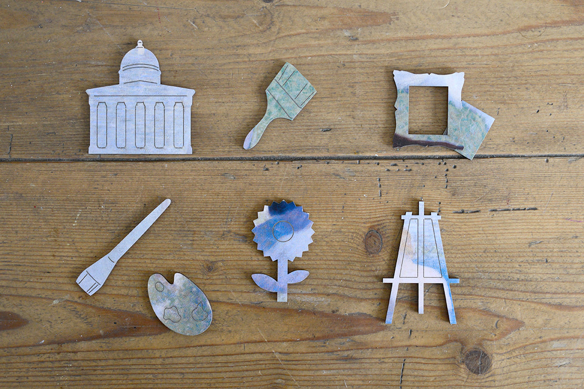 Bathers at Asnieres - National Gallery 300 Piece Wooden Jigsaw Puzzle