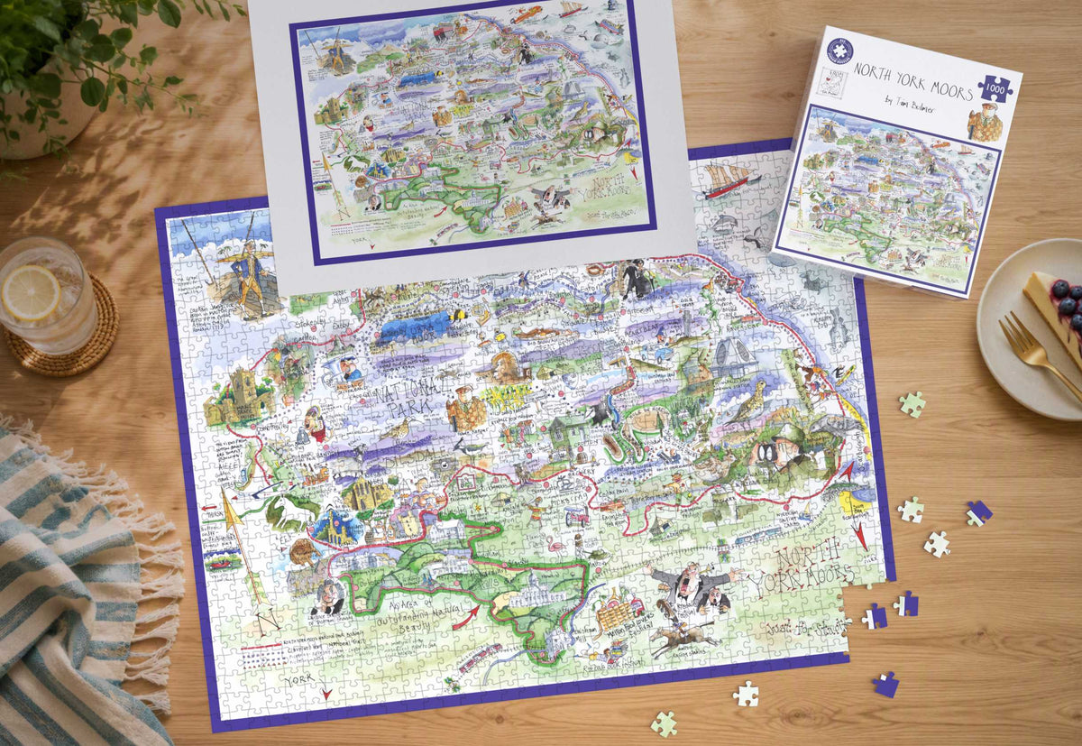 North York Moors - Tim Bulmer 1000 Piece Jigsaw Puzzle
