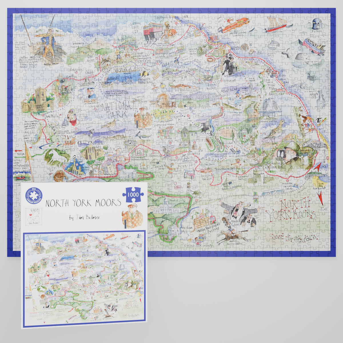 North York Moors - Tim Bulmer 1000 Piece Jigsaw Puzzle