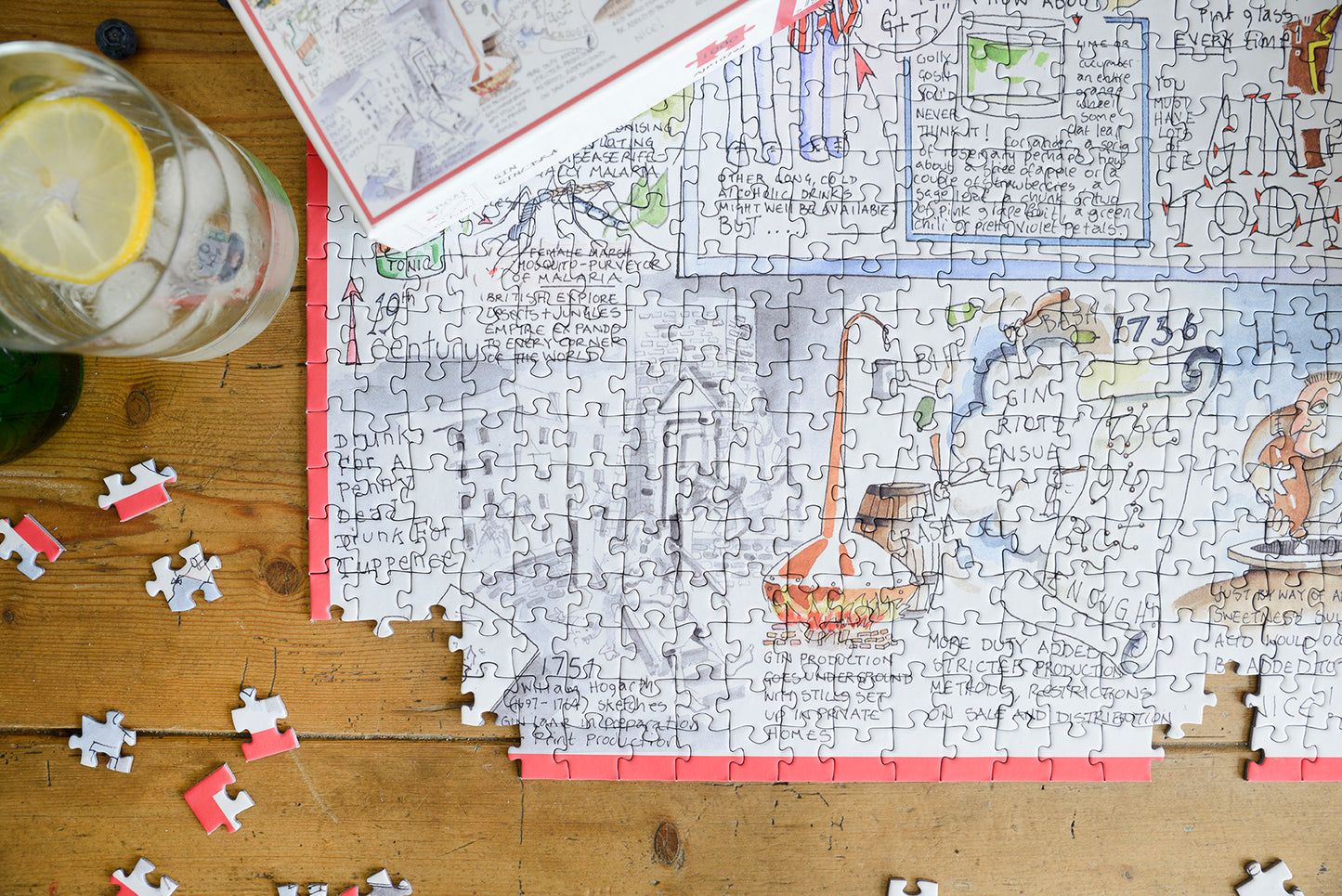 Gin - Tim Bulmer 1000 Piece Jigsaw Puzzle