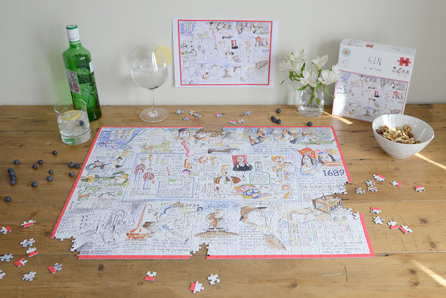 Gin - Tim Bulmer 1000 Piece Jigsaw Puzzle