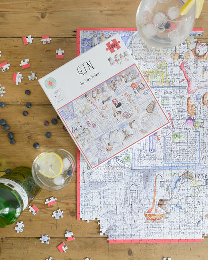 Gin - Tim Bulmer 1000 Piece Jigsaw Puzzle