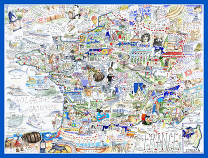 France - Tim Bulmer 1000 Piece Jigsaw Puzzle