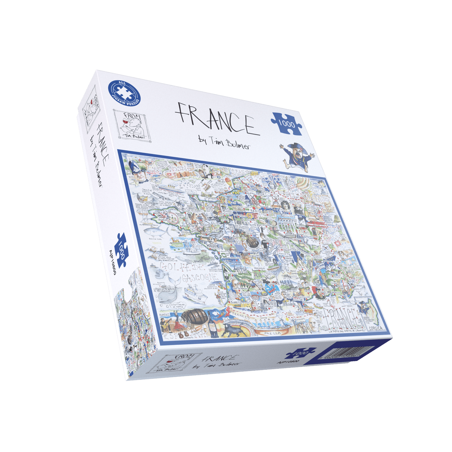 France - Tim Bulmer 1000 Piece Jigsaw Puzzle