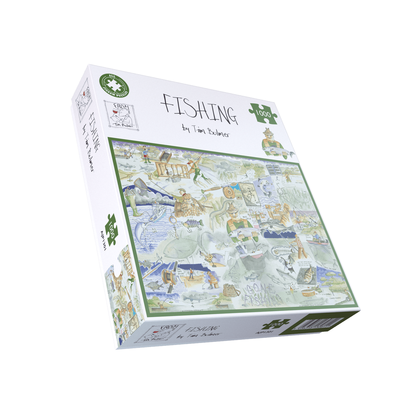 Fishing - Tim Bulmer 1000 Piece Jigsaw Puzzle