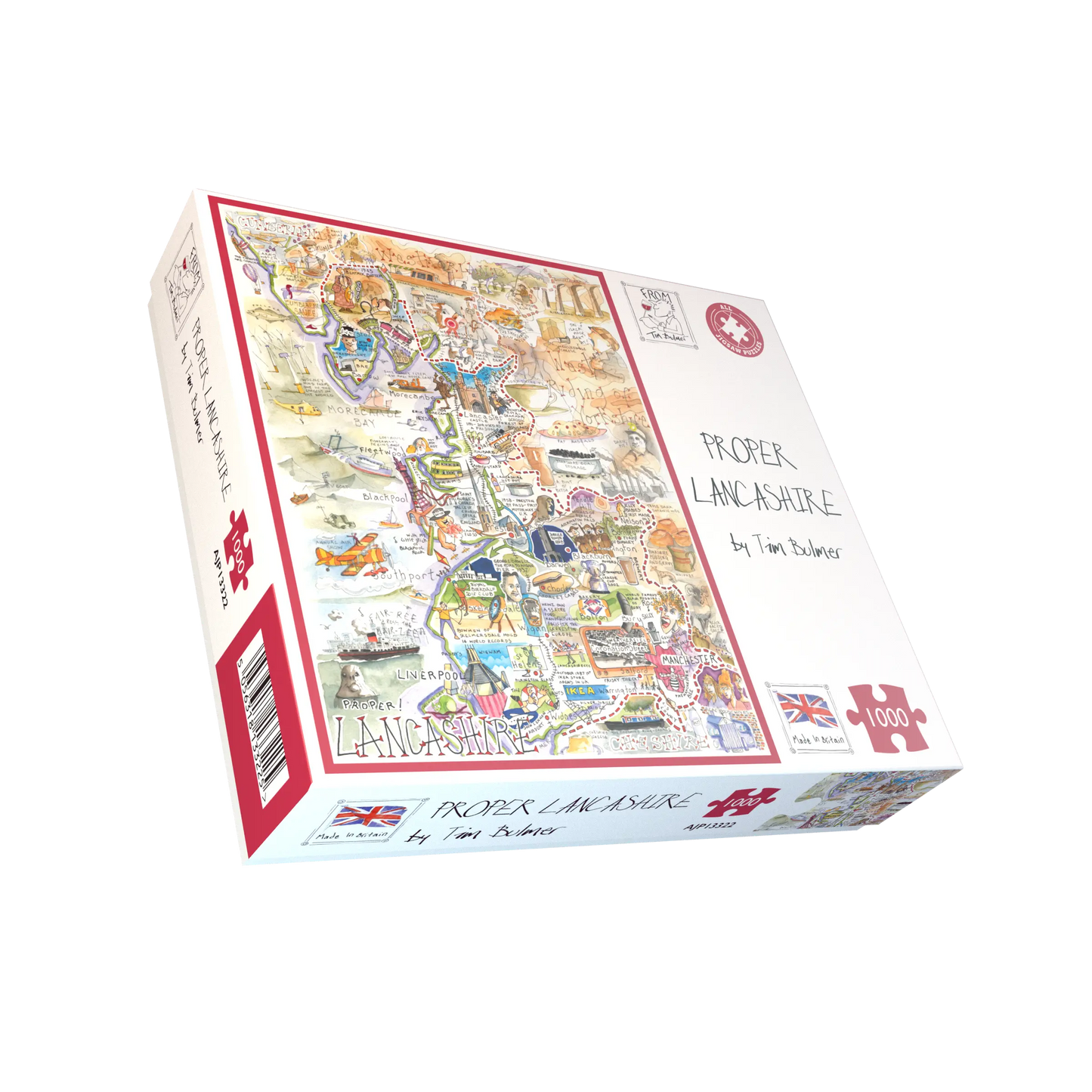 Proper Lancashire - Tim Bulmer 1000-Piece Jigsaw