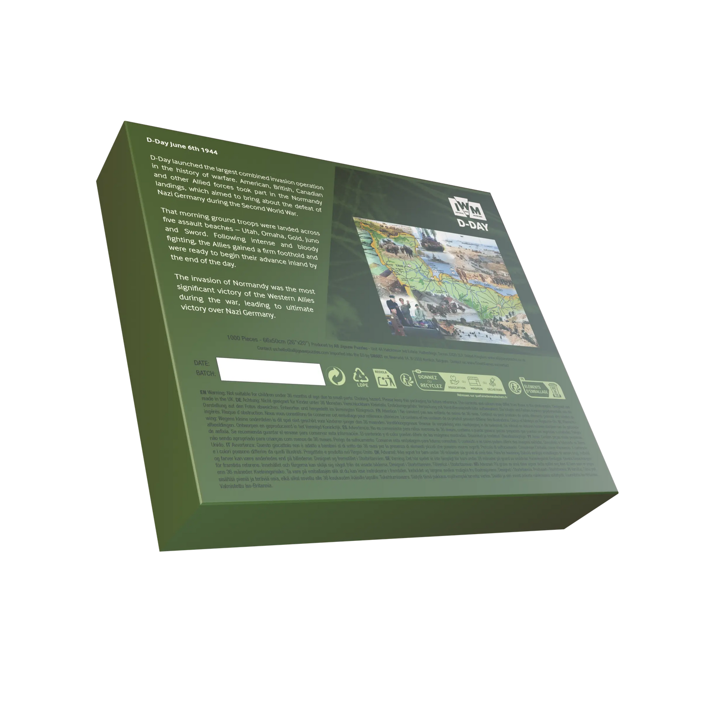 Imperial War Museums D-Day 1000 Piece Jigsaw Puzzle