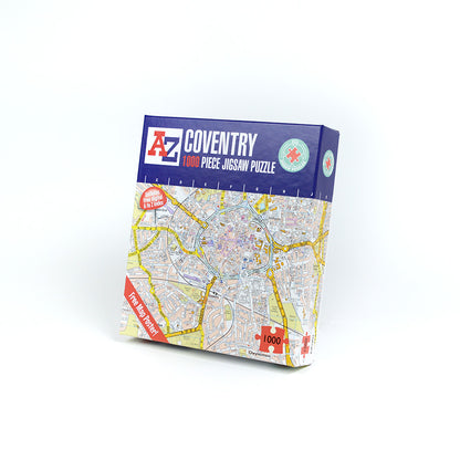 A-Z Map of Coventry 1000 Piece Jigsaw