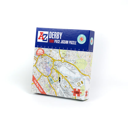 A-Z Map of Derby 1000 Piece Jigsaw