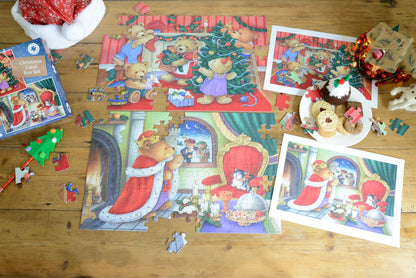 Christmas Carols 2 x 100 Piece Jigsaw set