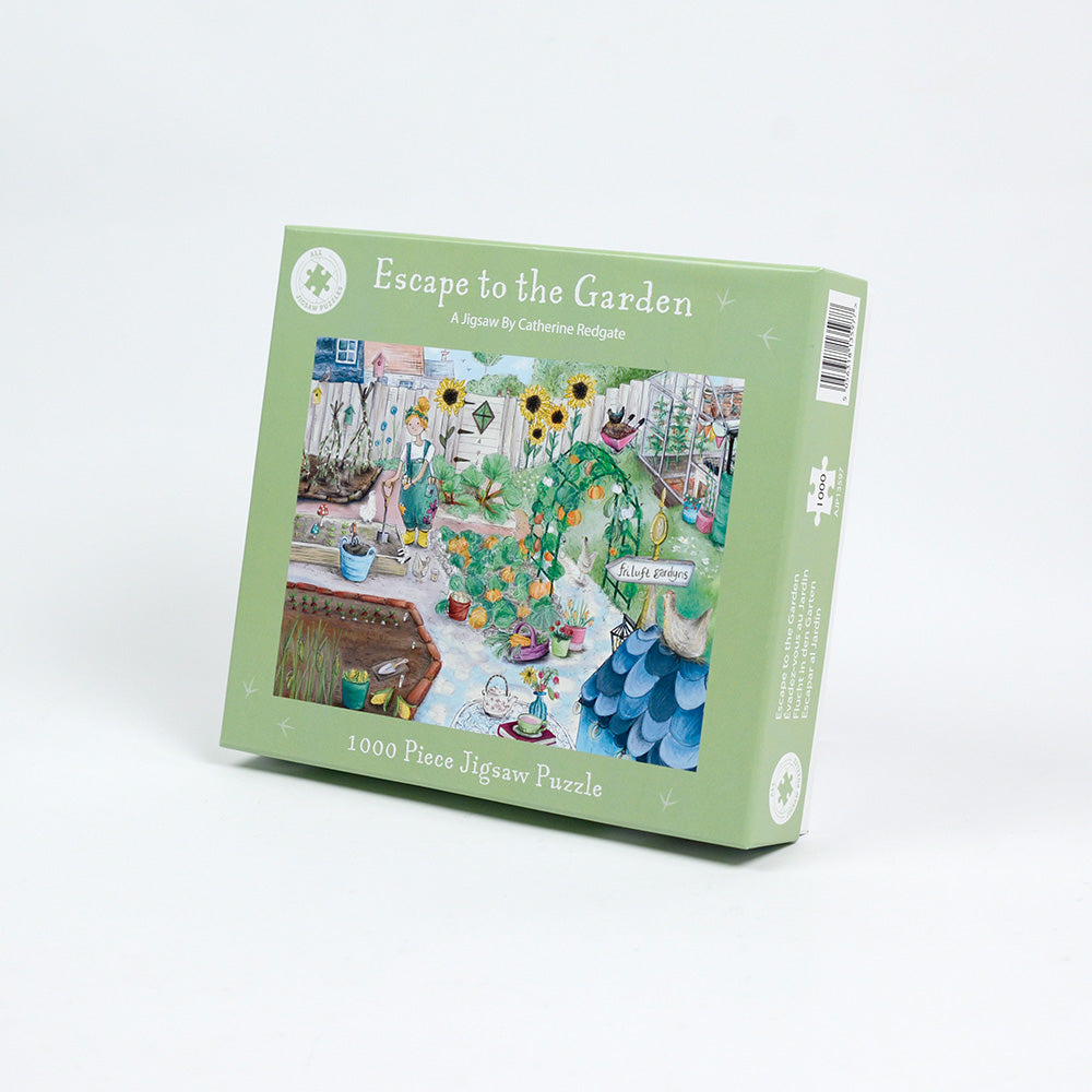 Escape to the Garden 1000 Piece Jigsaw Puzzle