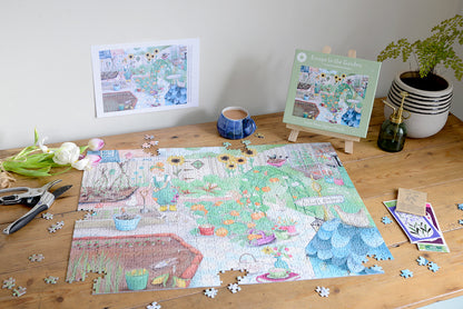 Escape to the Garden 1000 Piece Jigsaw Puzzle