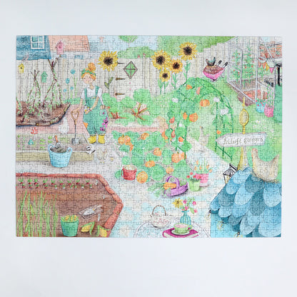 Escape to the Garden 1000 Piece Jigsaw Puzzle