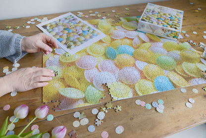 Flying Saucers Retro Sweets Impuzzible No.46 - 1000 Piece Jigsaw Puzzle