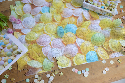 Flying Saucers Retro Sweets Impuzzible No.46 - 1000 Piece Jigsaw Puzzle