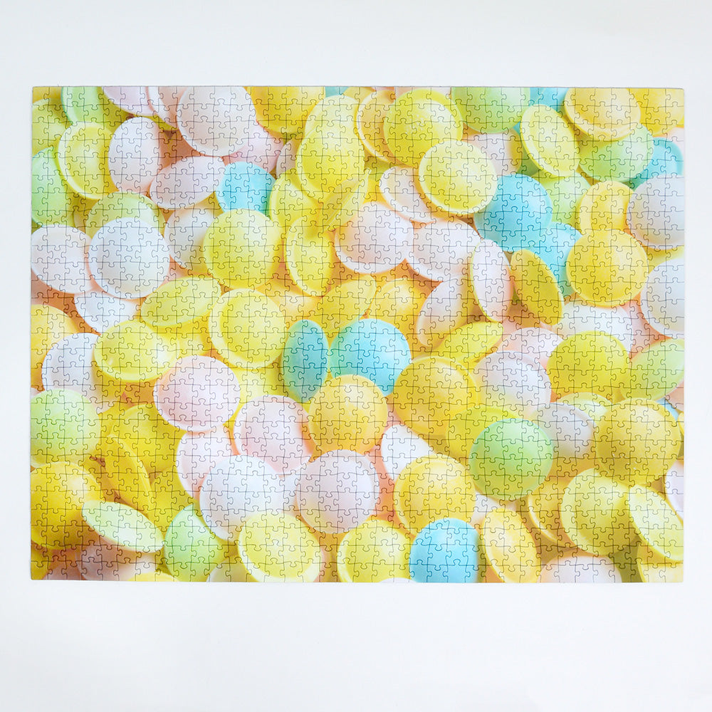 Flying Saucers Retro Sweets Impuzzible No.46 - 1000 Piece Jigsaw Puzzle