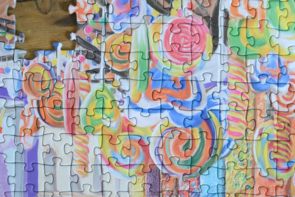 Candy Shop Carnage 1000 Piece Jigsaw Puzzle