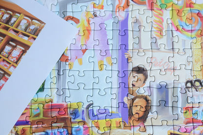 Candy Shop Carnage 1000 Piece Jigsaw Puzzle