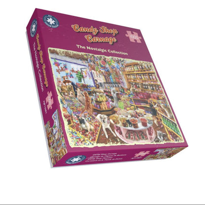 Candy Shop Carnage 1000 Piece Jigsaw Puzzle
