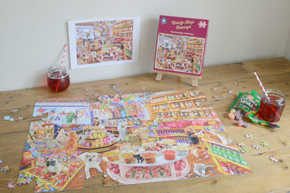 Candy Shop Carnage 1000 Piece Jigsaw Puzzle