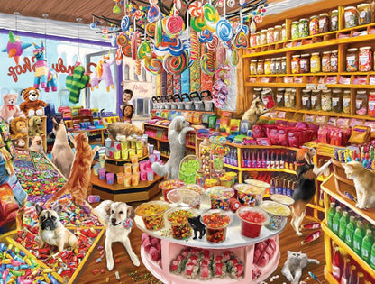 Candy Shop Carnage 1000 Piece Jigsaw Puzzle