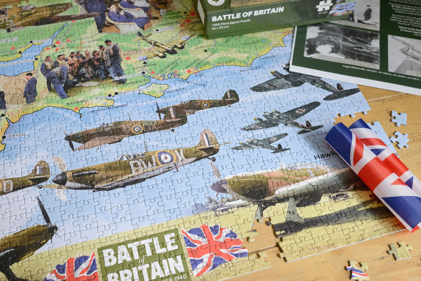Imperial War Museums Battle of Britain 85th Anniversary 1000 Piece Jigsaw Puzzle