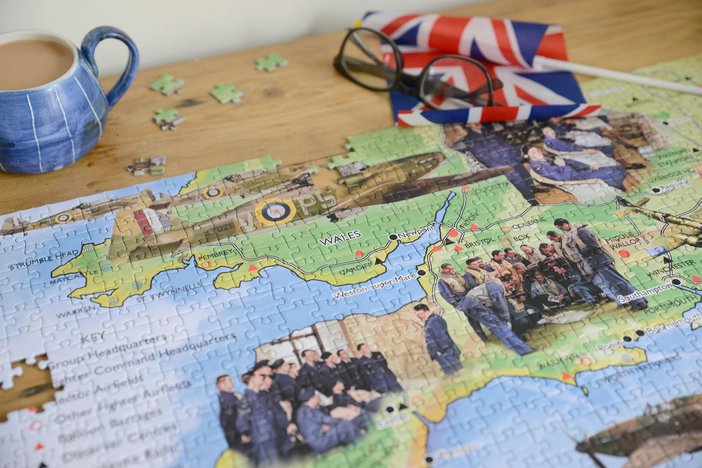 Imperial War Museums Battle of Britain 85th Anniversary 1000 Piece Jigsaw Puzzle