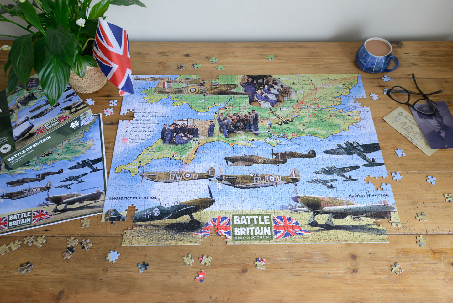 Imperial War Museums Battle of Britain 85th Anniversary 1000 Piece Jigsaw Puzzle