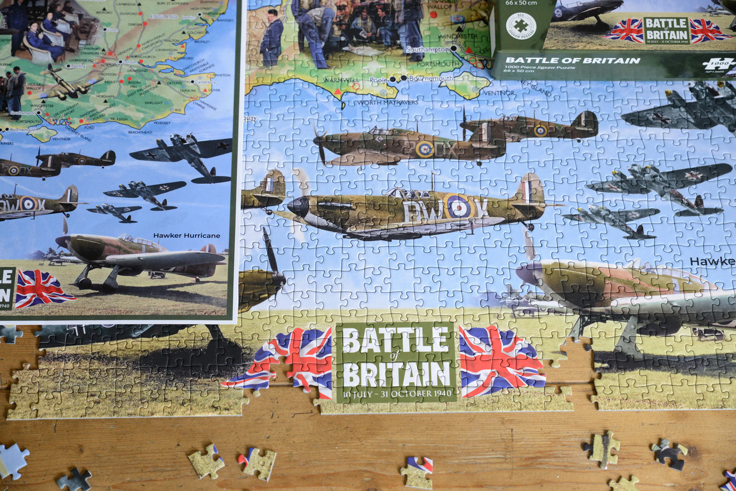 Imperial War Museums Battle of Britain 85th Anniversary 1000 Piece Jigsaw Puzzle