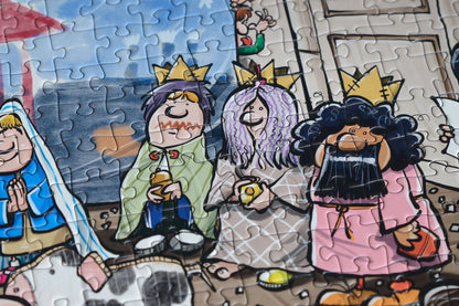 Djigsaw Vu  at the Nativity 2 x 1000 Piece Jigsaw Set