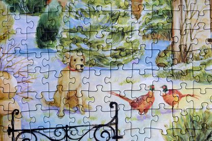 The Christmas Cottage 1000 Piece Jigsaw Puzzle