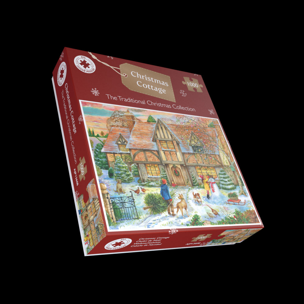 The Christmas Cottage 1000 Piece Jigsaw Puzzle