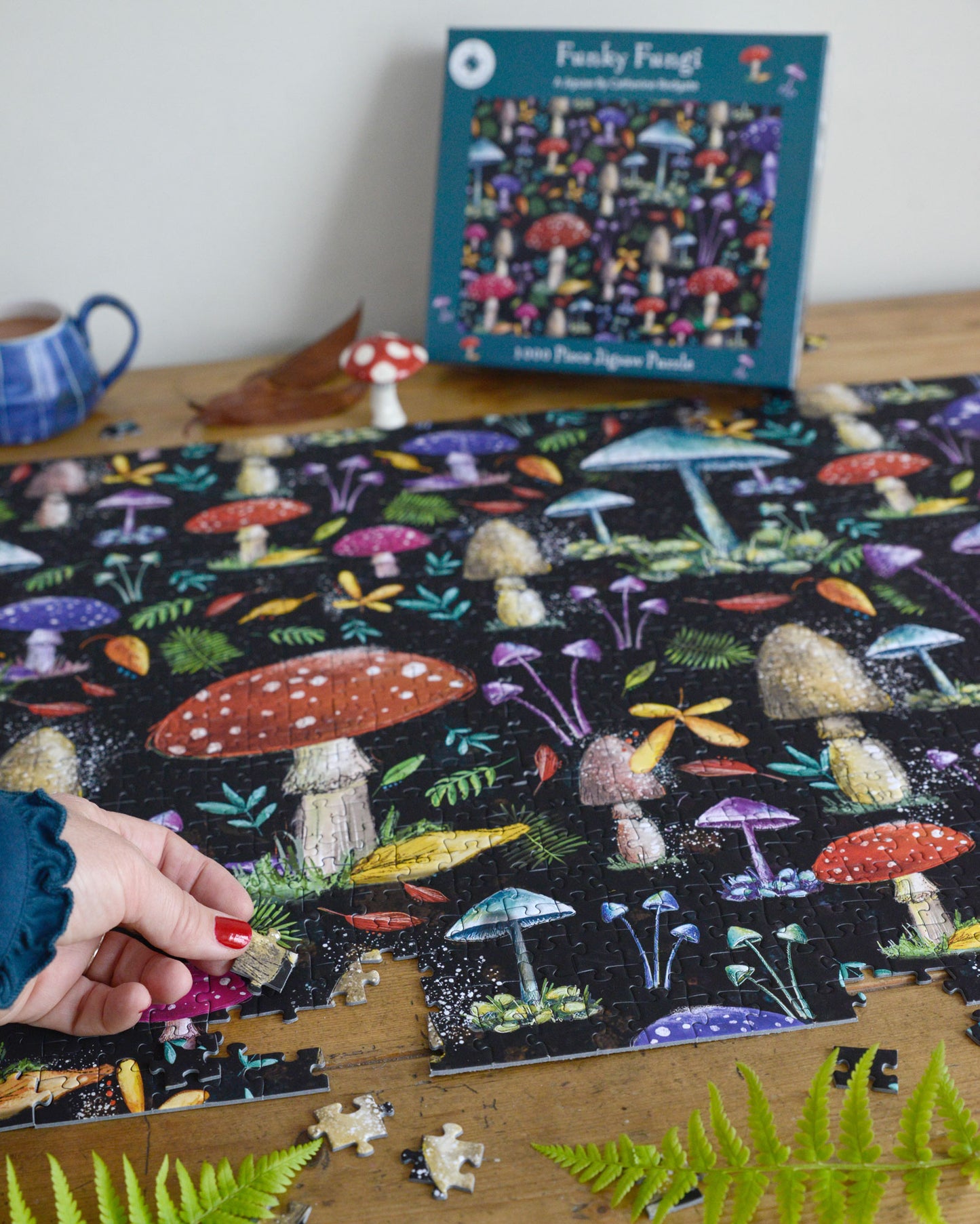 Funky Fungi 1000 Piece Jigsaw Puzzle