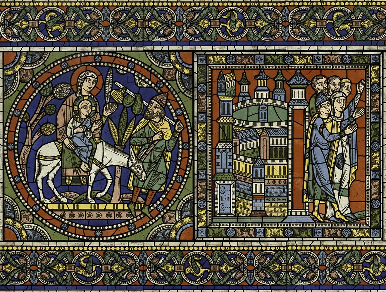 Chartres Stained Glass Window 1000 Piece Jigsaw